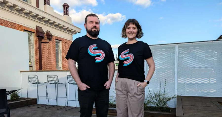 Alex and Laura Tolson, co-founders of Swyvl